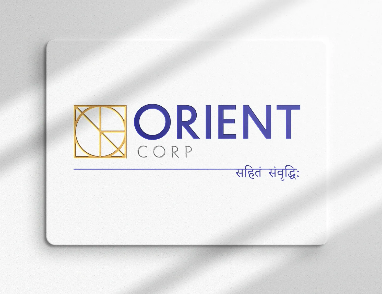 Orient Corp hero